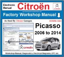 Citroen Picasso Workshop Manual Download